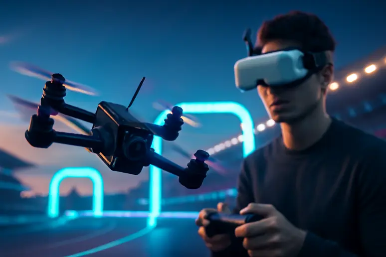 โดรนเรซซิ่ง: อัปเดตข่าว ผลแข่ง กฎใหม่ เทคโนโลยีโดรนล่าสุด